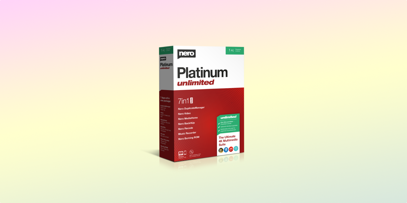 Nero Platinum 2020 Unlimited Box Shot