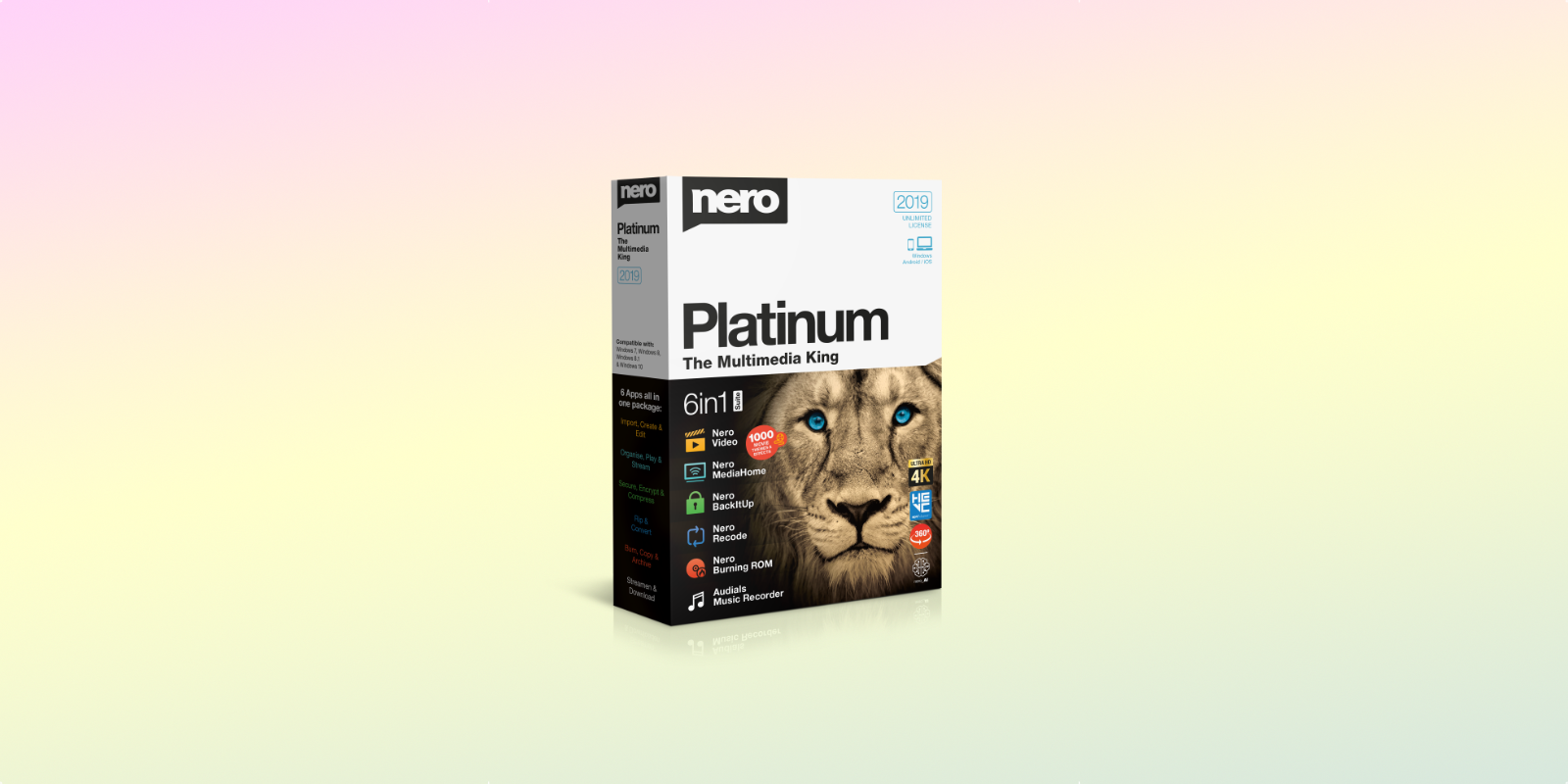 Nero Platinum 2019 Box Shot
