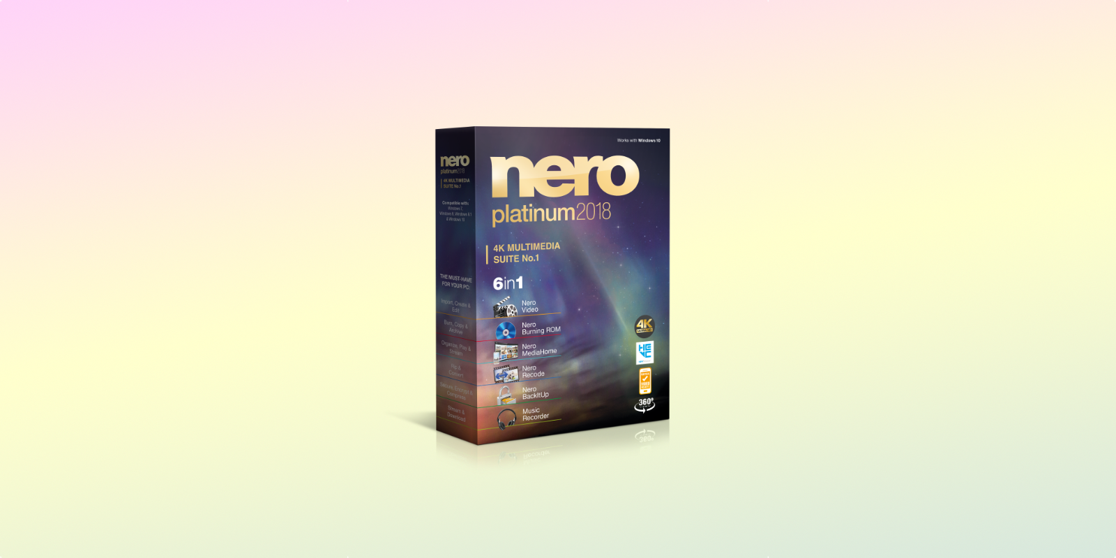 Nero Platinum 2018 Box Shot